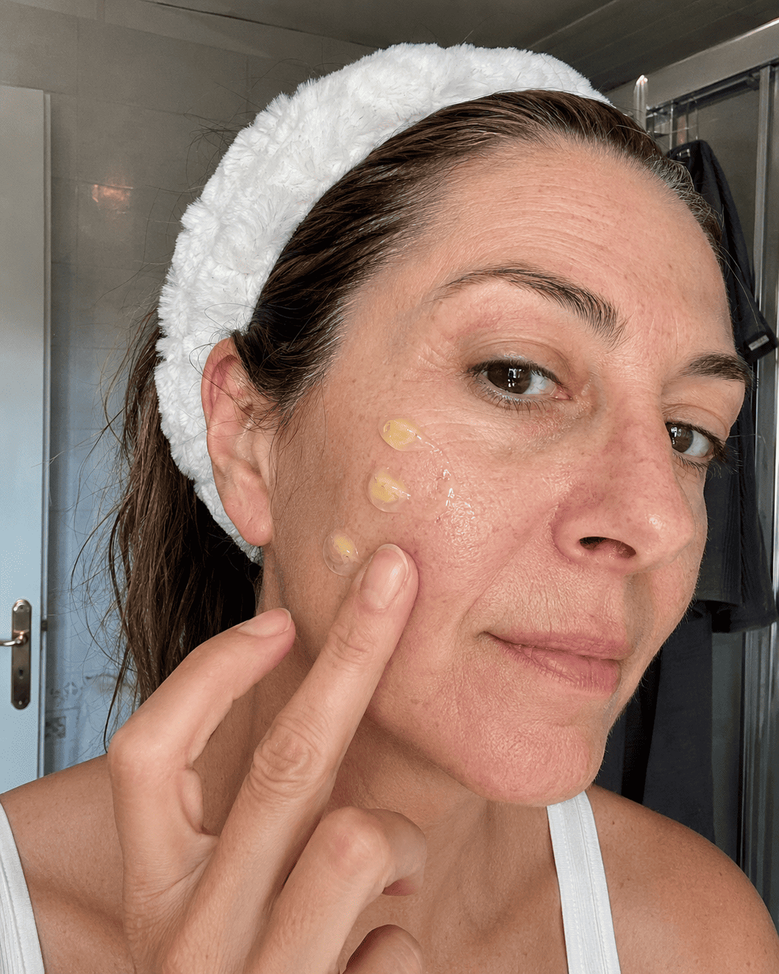 Fine lines become less noticeable